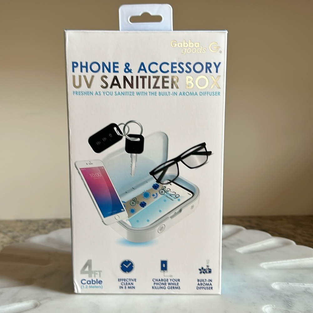 Gabba Goods Phone & Accessory UV Sanitizer Box